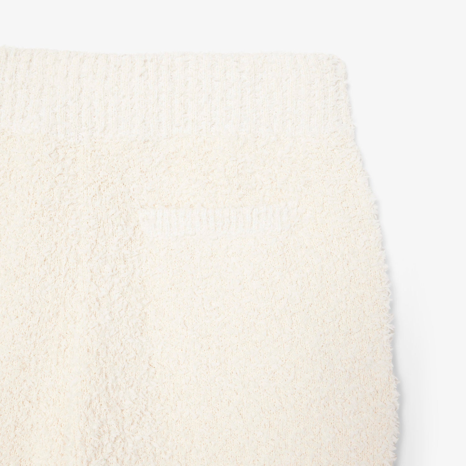 Pantalon décontracté en maille bouclette - Farine