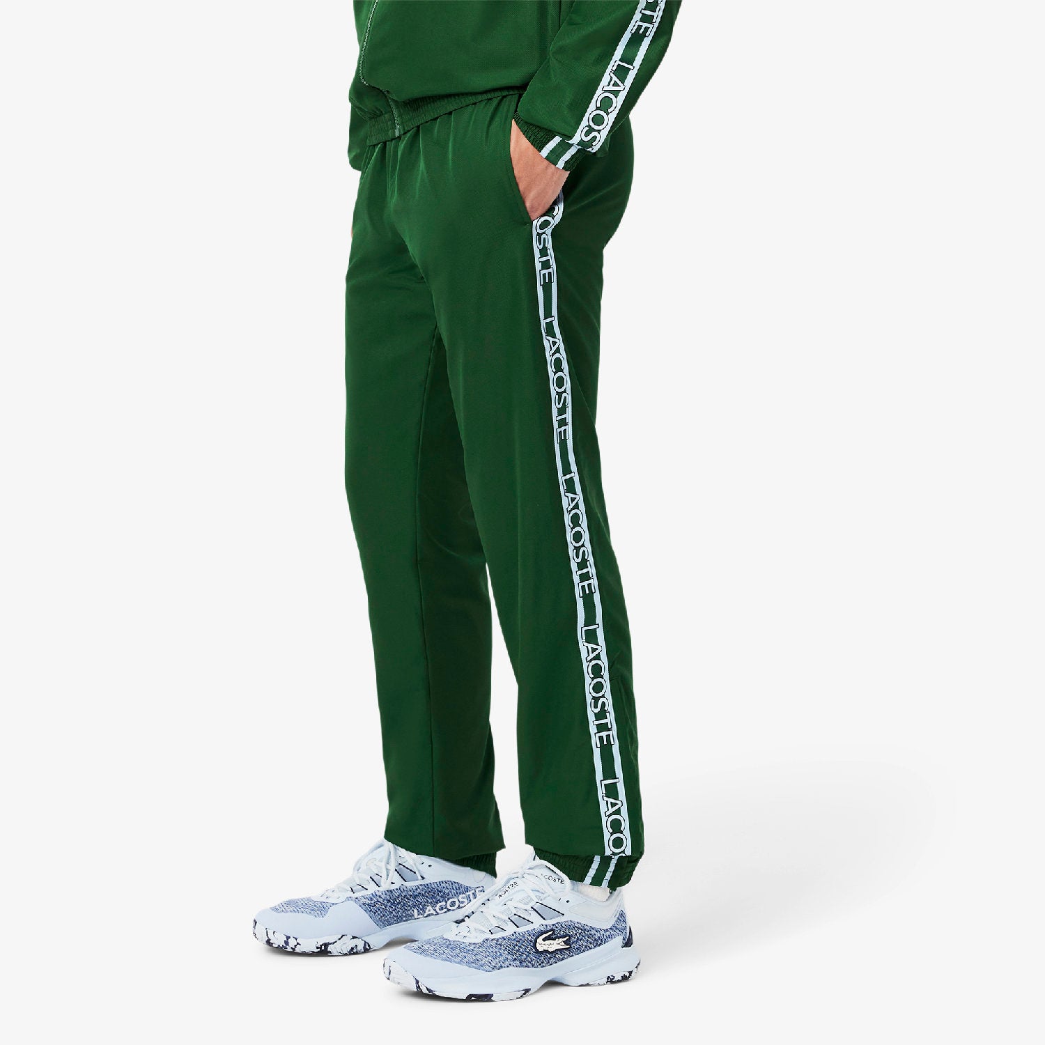 Pantalon de survêtement Tennis à bandes griffées - Vert