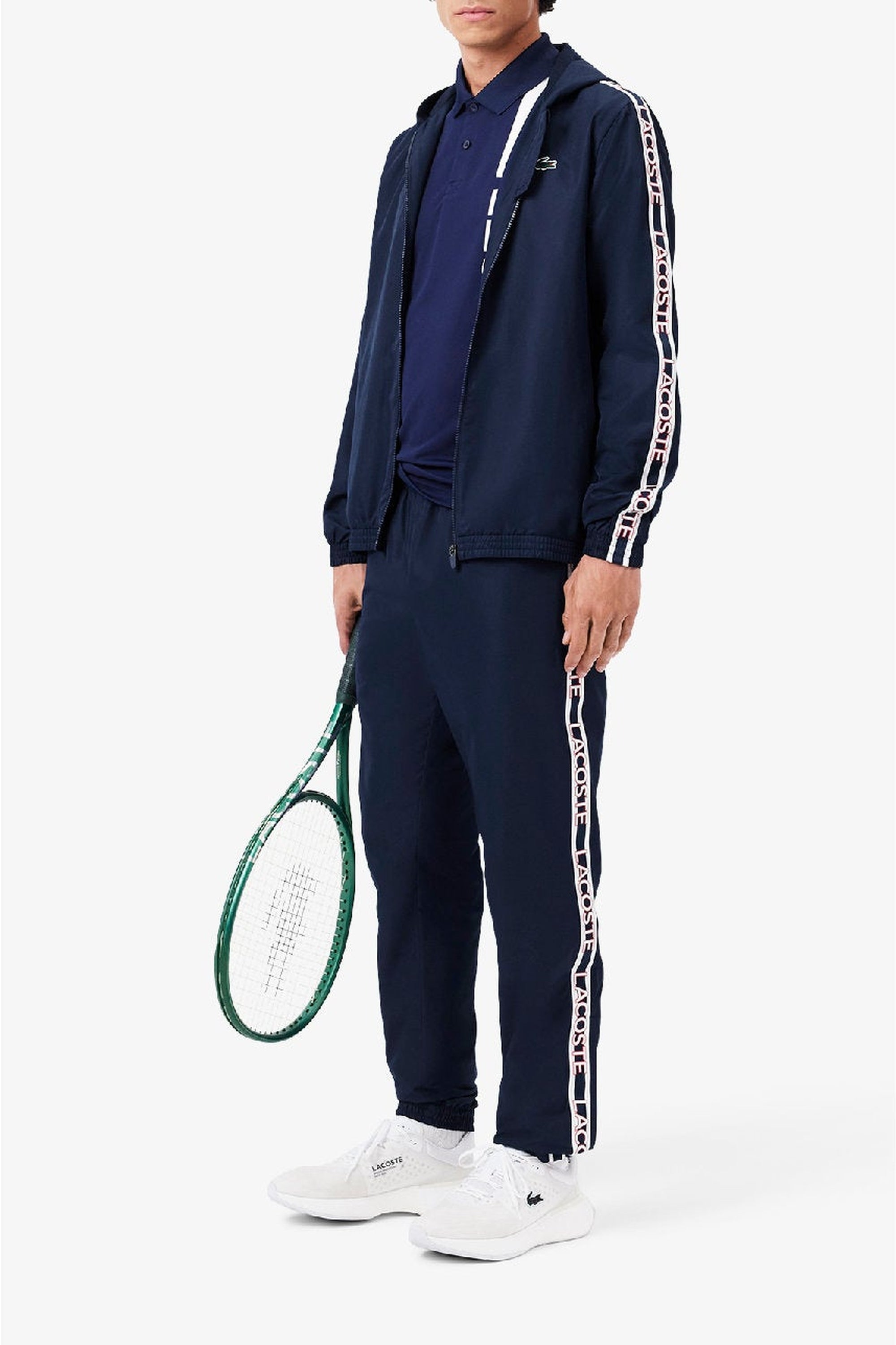 Pantalon de survêtement Tennis à bandes griffées - Marine
