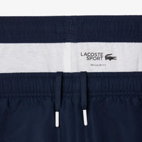 Tracksuit trousers with logo - Navy & White