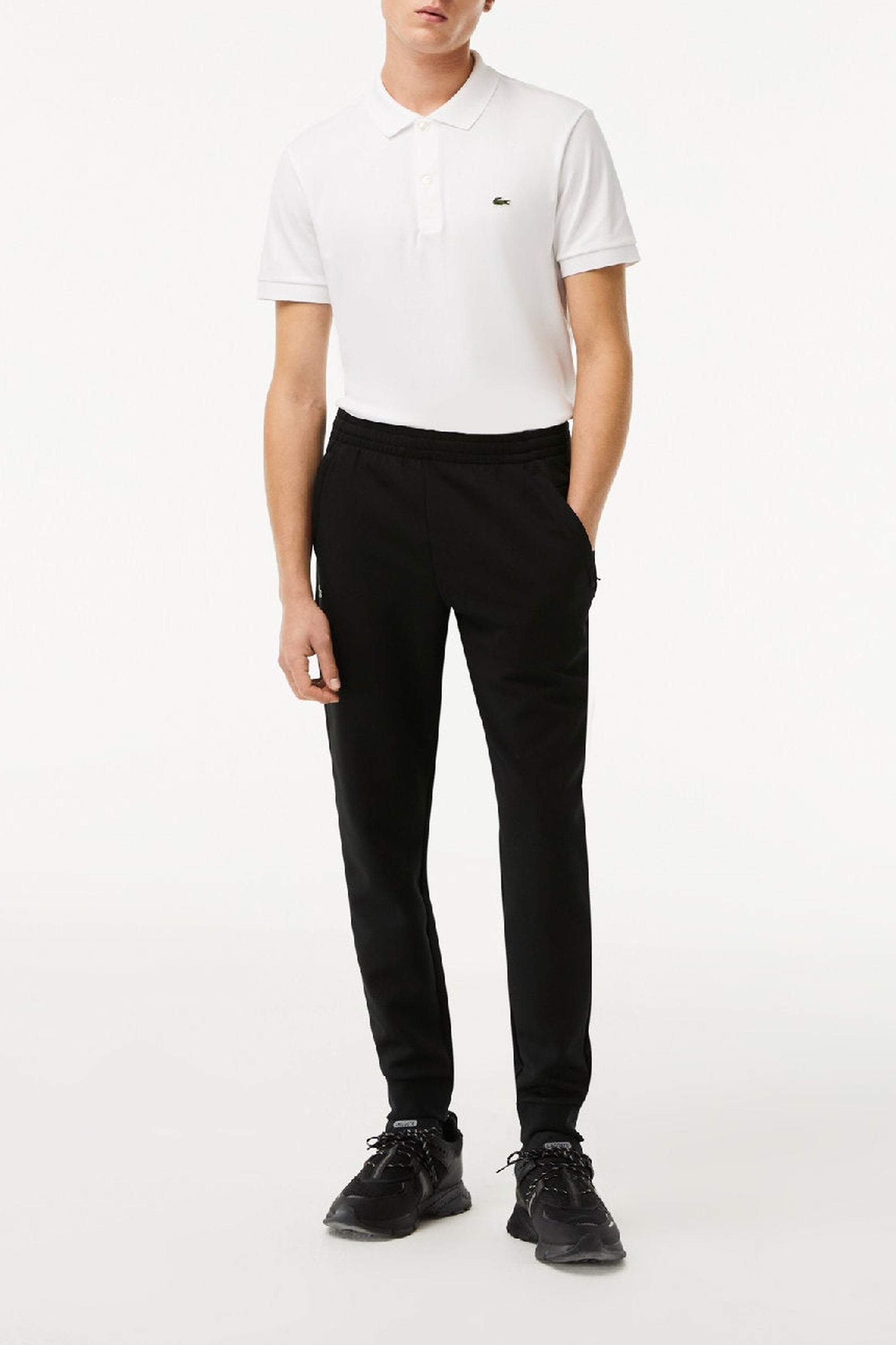 Pantalon survêtement avec logo - Noir