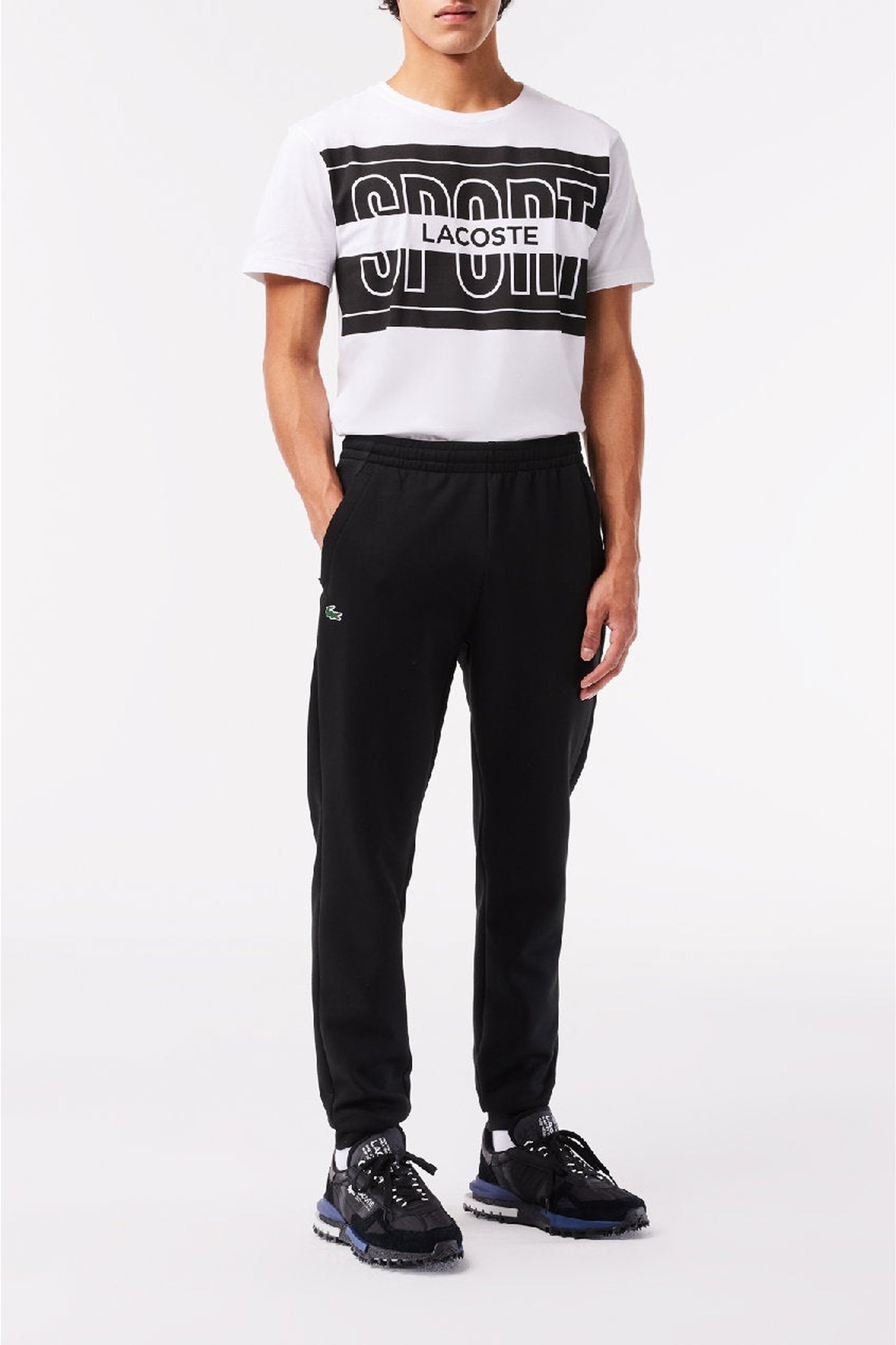 Pantalon survêtement avec logo - Noir