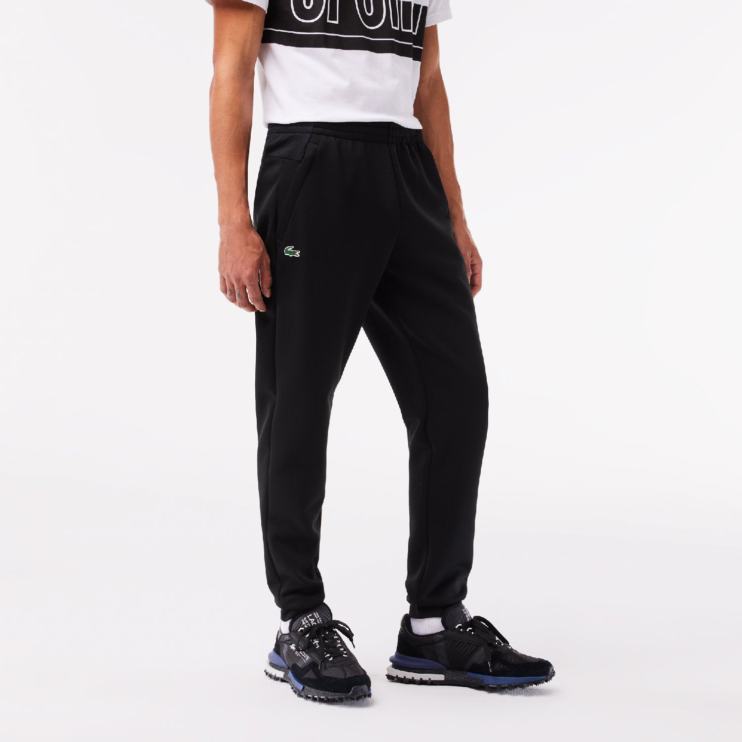 Pantalon survêtement avec logo - Noir