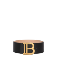 Ceinture b-belt en cuir - Noir