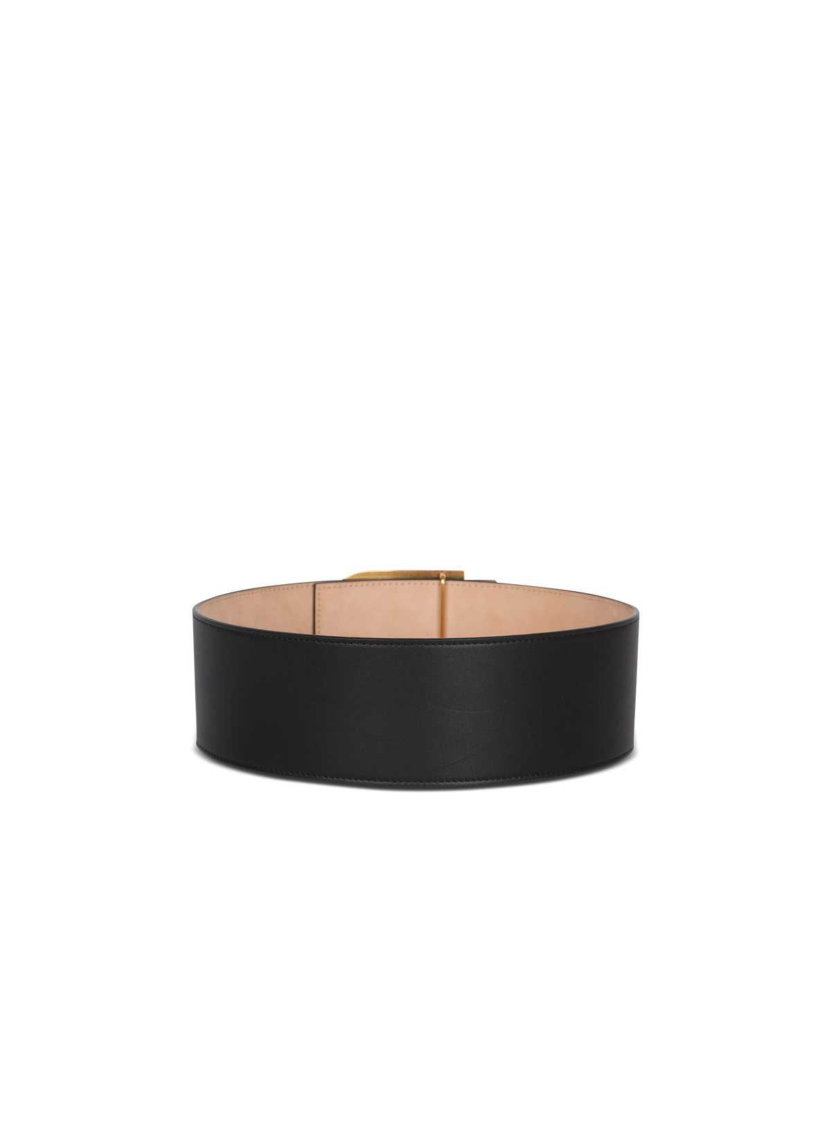 Ceinture b-belt en cuir - Noir