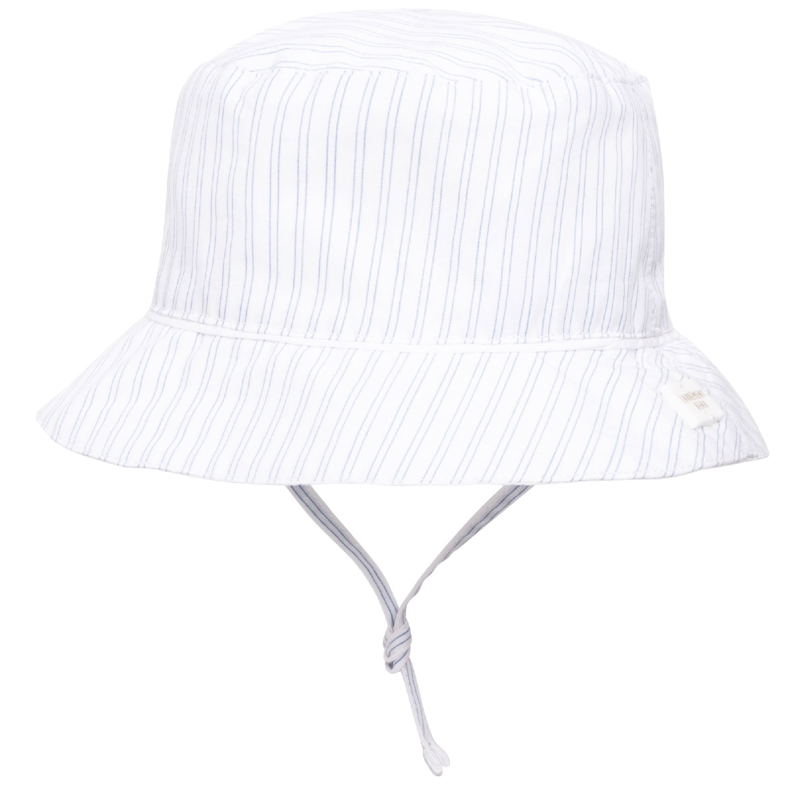 Hat with cotton logo - Sky White