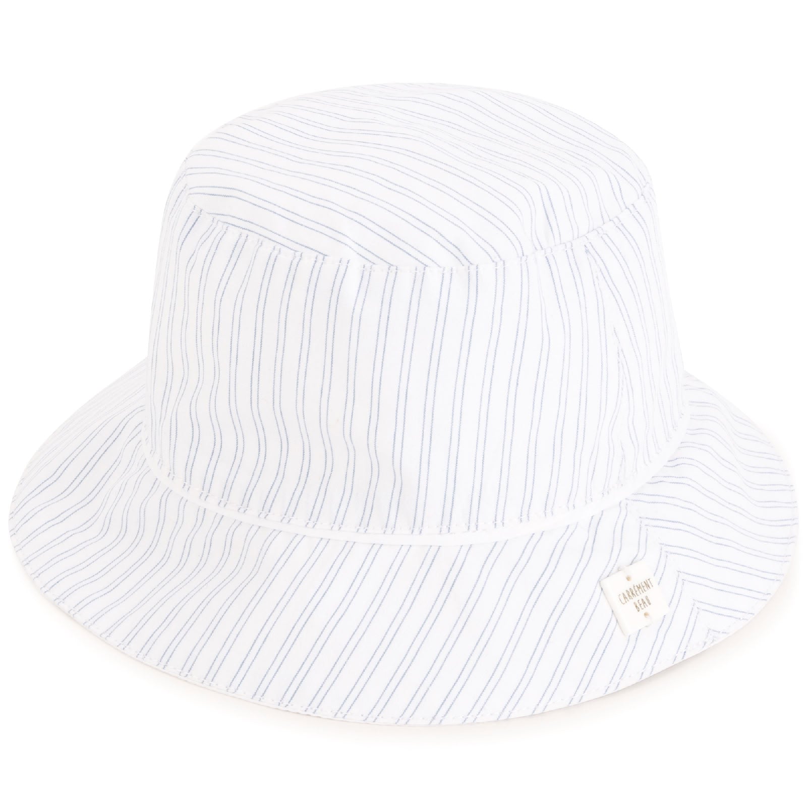 Hat with cotton logo - Sky White