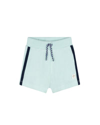 Cotton logo shorts - Powder Green