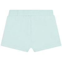 Cotton logo shorts - Powder Green
