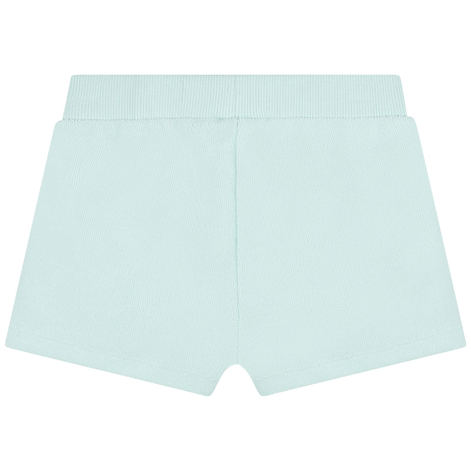Cotton logo shorts - Powder Green