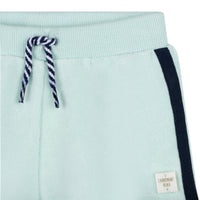 Cotton logo shorts - Powder Green