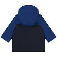 Ciré à capuche déperlant - Vbleu Marine