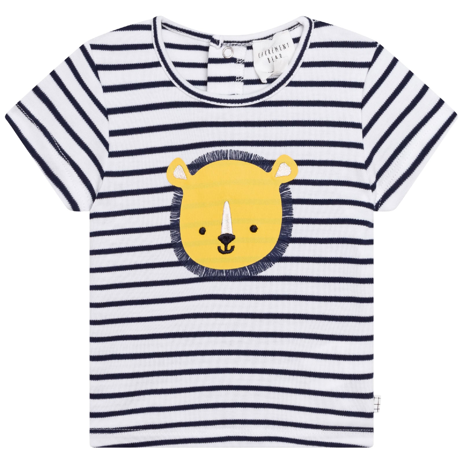 Pyjama 2 pieces en coton - Blanc Bleu