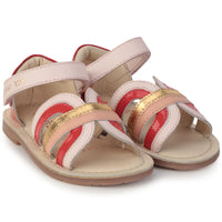 Sandales en cuir - Multicolor