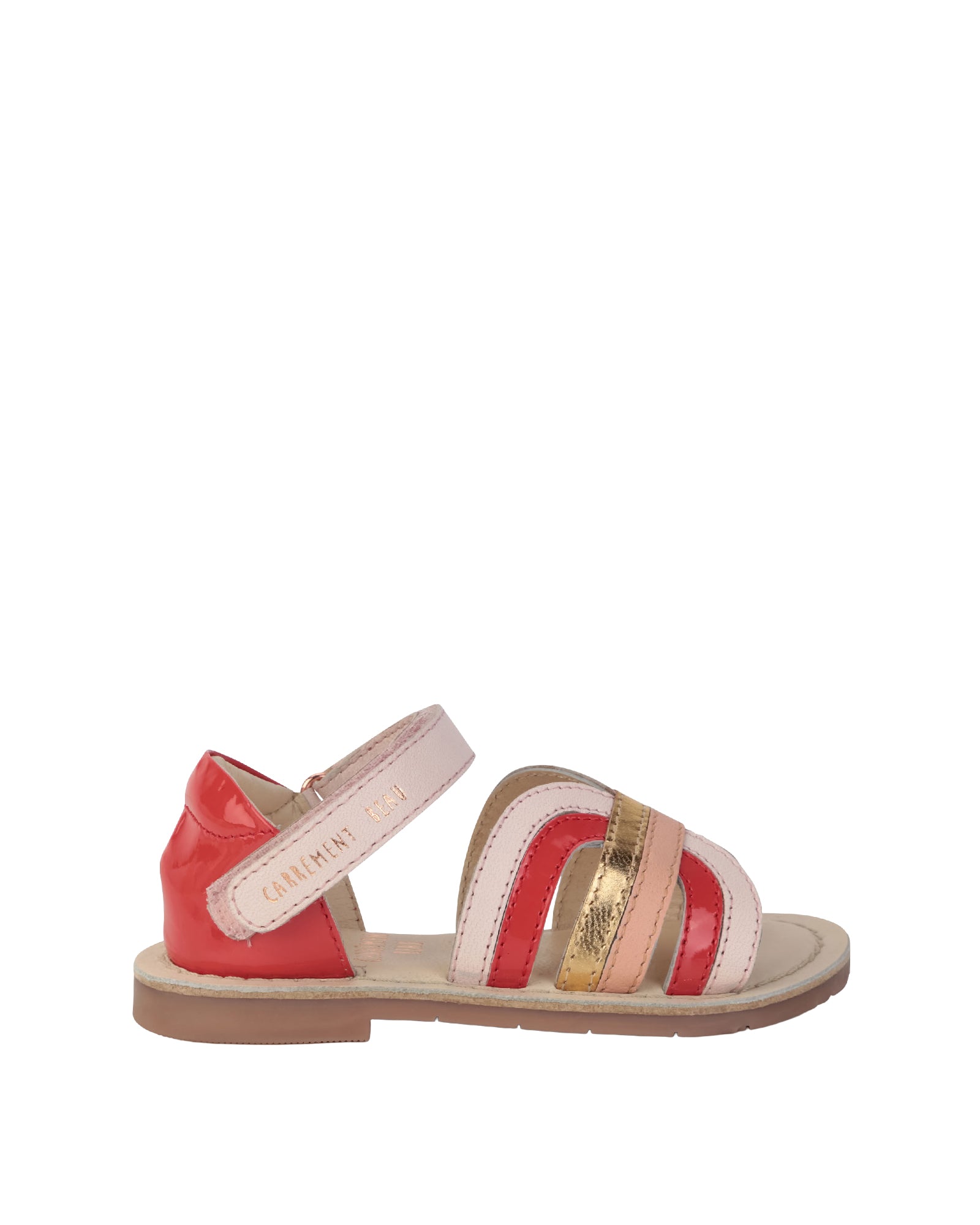 Sandales en cuir - Multicolor