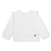 Ensemble sweat pantalon en coton - Blanc