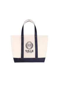 Sac fourre-tout Yale Crest - Naturel & Bleu Marine