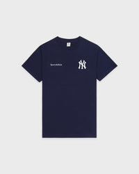 T-shirt Yankees Curve - Bleu marine/Blanc