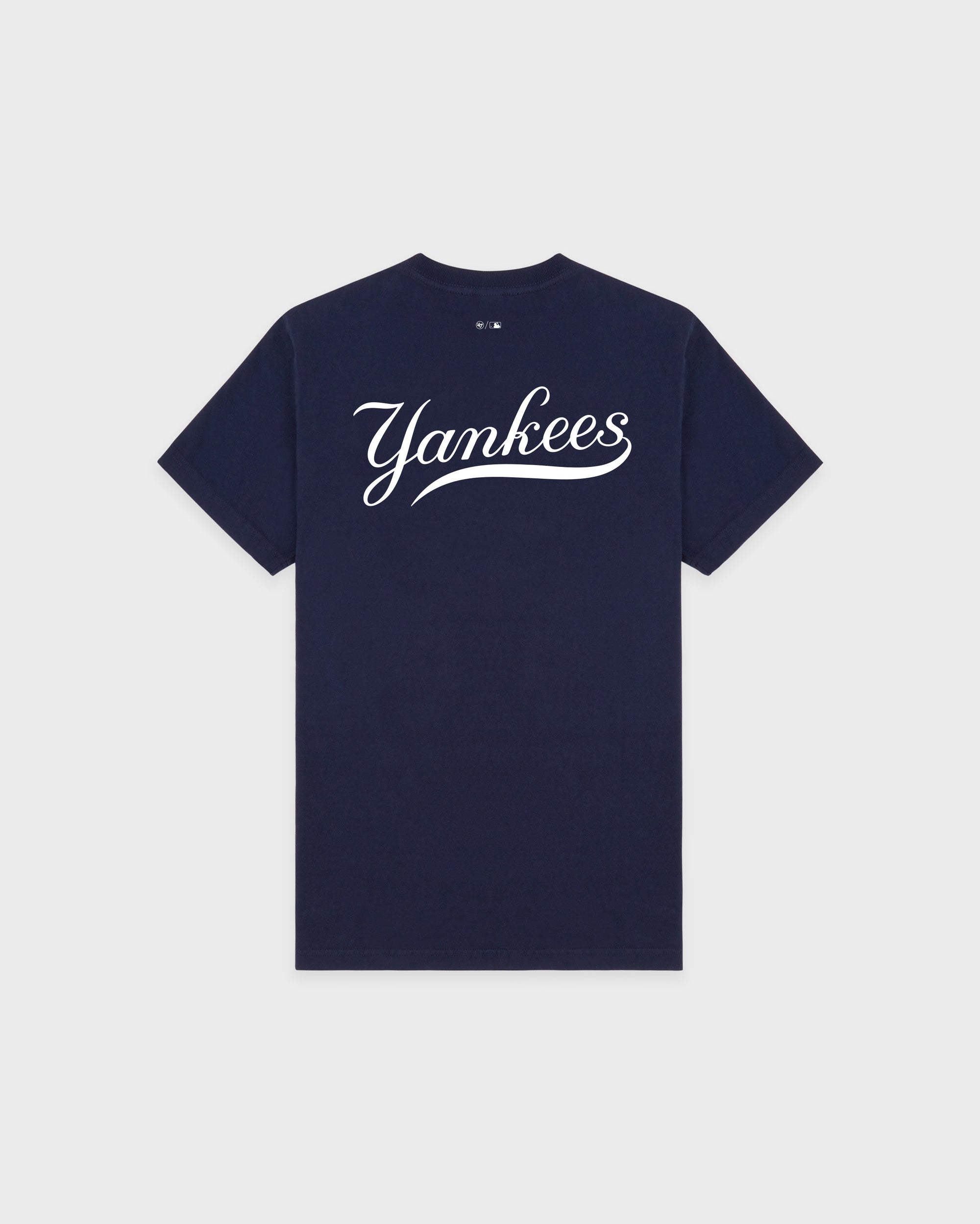 T-shirt Yankees Curve - Bleu marine/Blanc