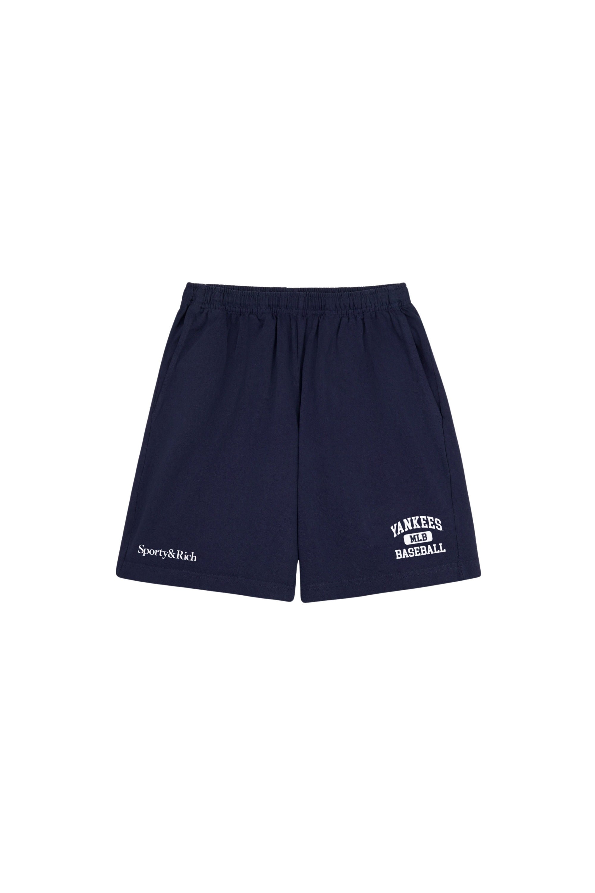 Yankees Ivy Gym Short - Navy & White
