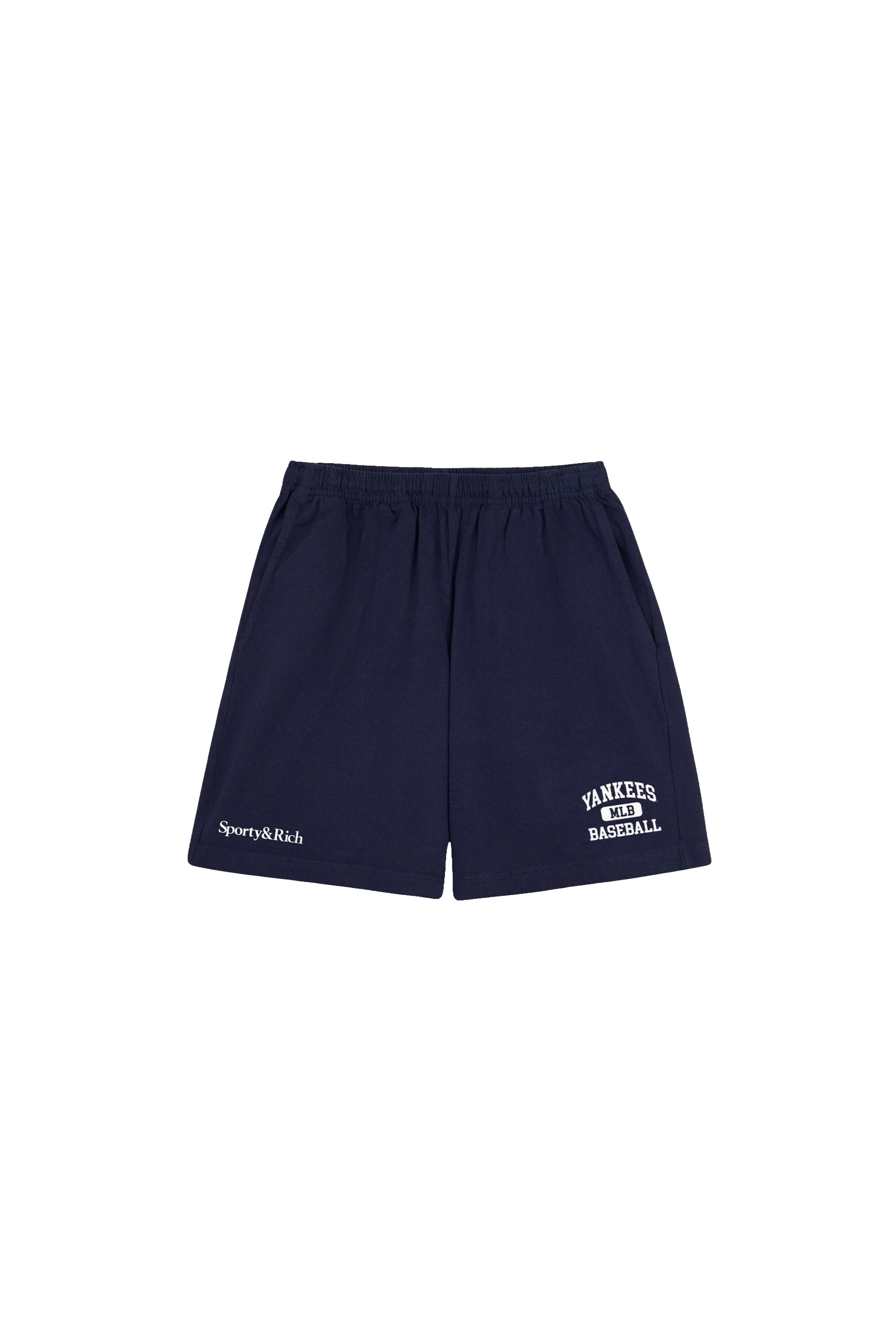 Short de sport Yankees Ivy - Bleu Marine & Blanc