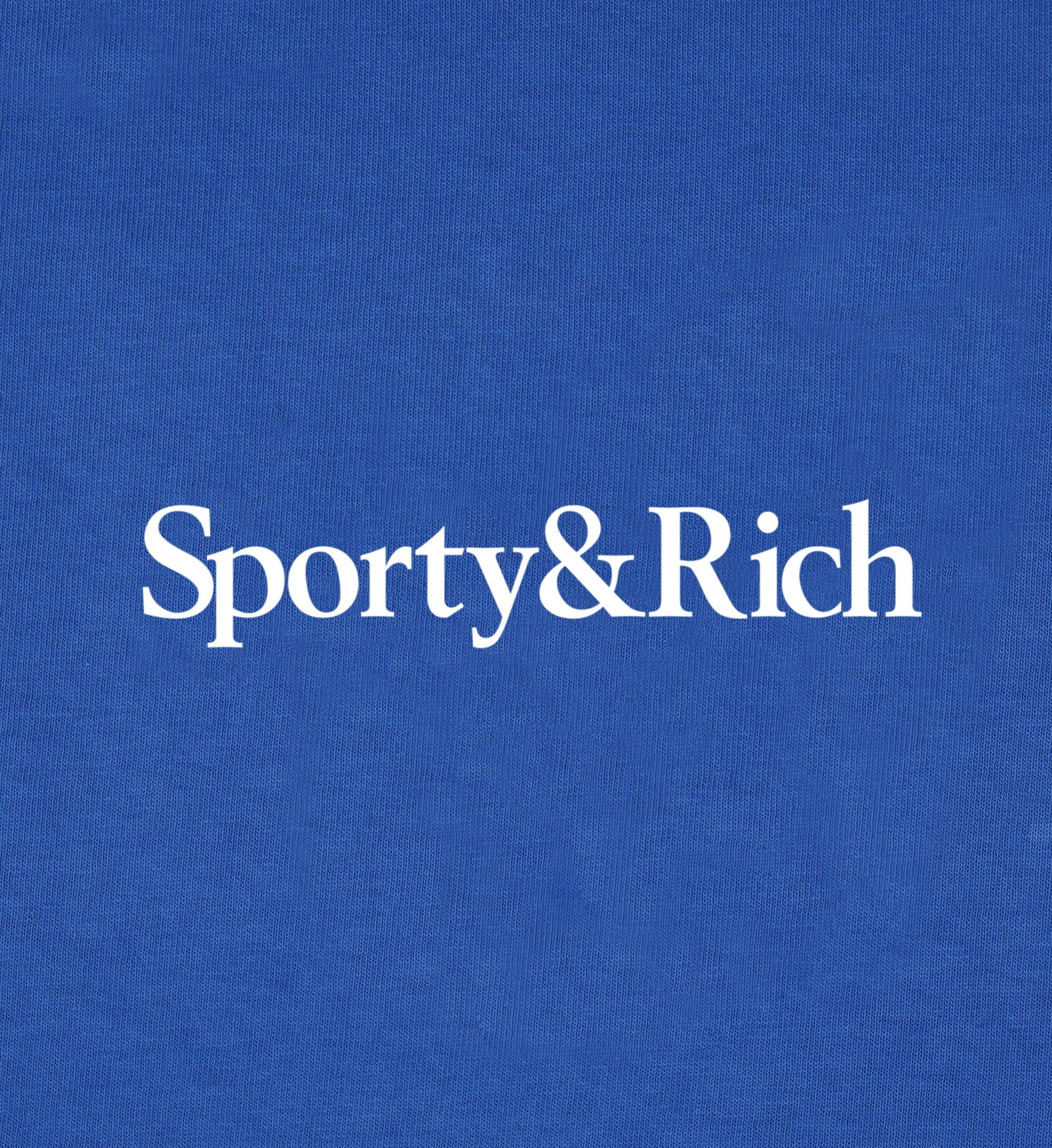Sweat à capuche court zippé Yankees Serif - Bleu équipe/Blanc