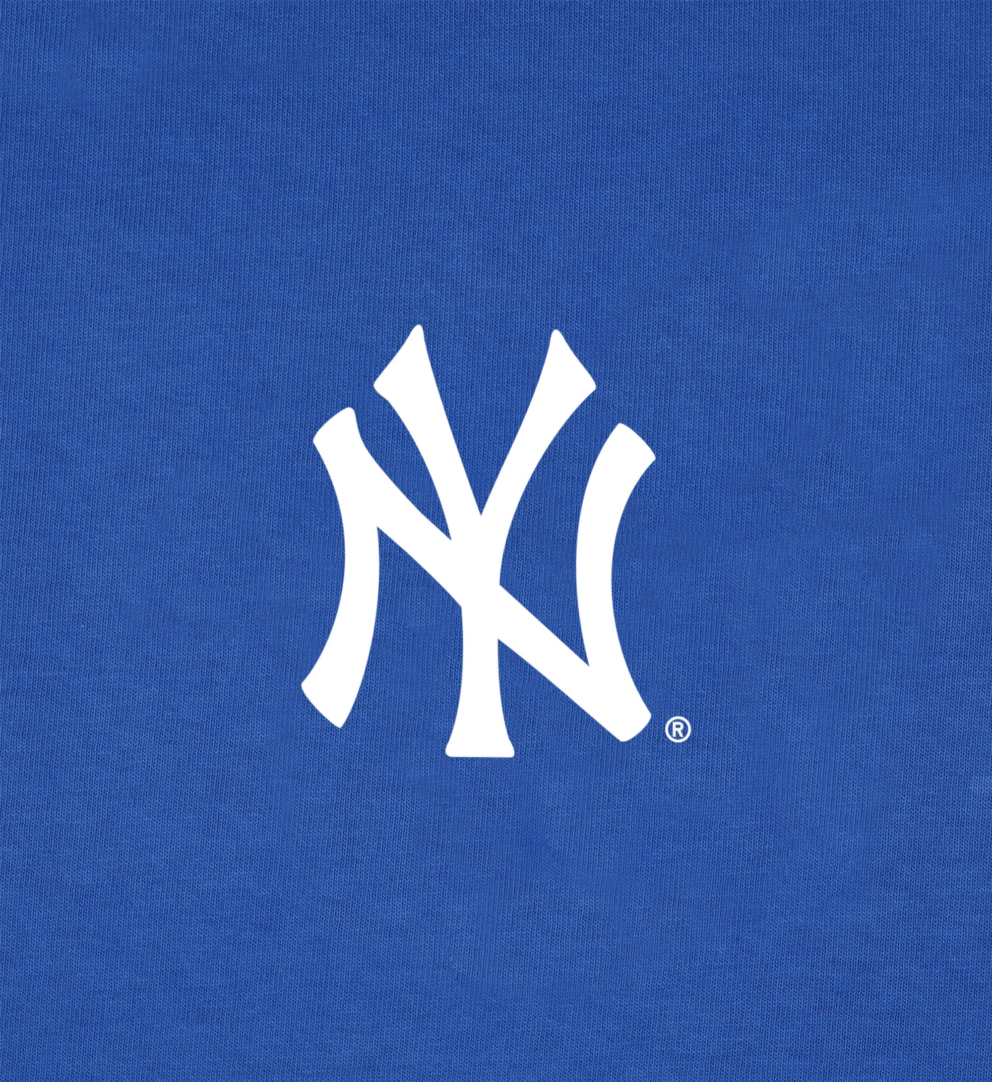 Yankees Serif Disco Short - Team Blue & White