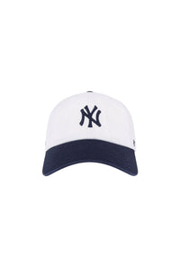 Casquette Yankees Serif en tissu - White & Dark Navy