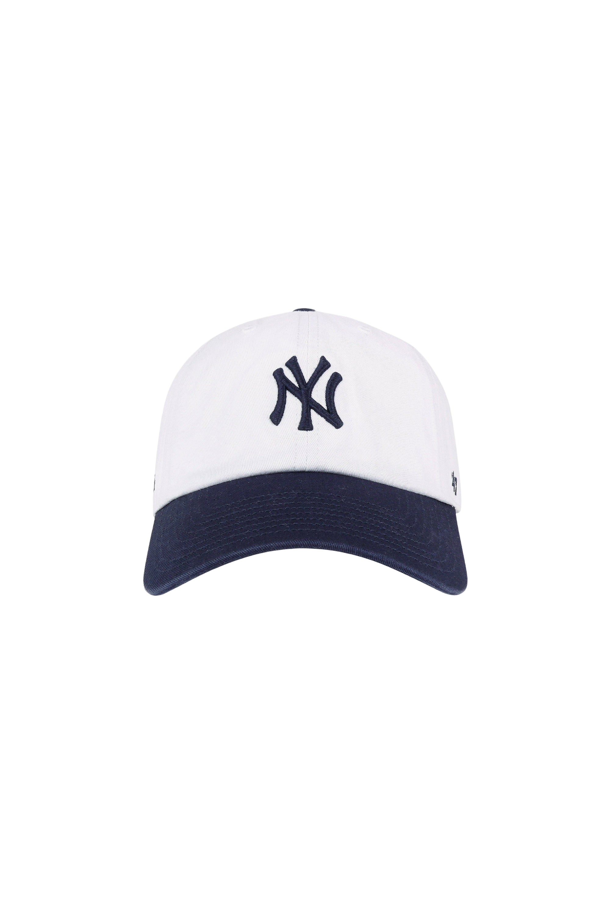 Casquette Yankees Serif en tissu - White & Dark Navy