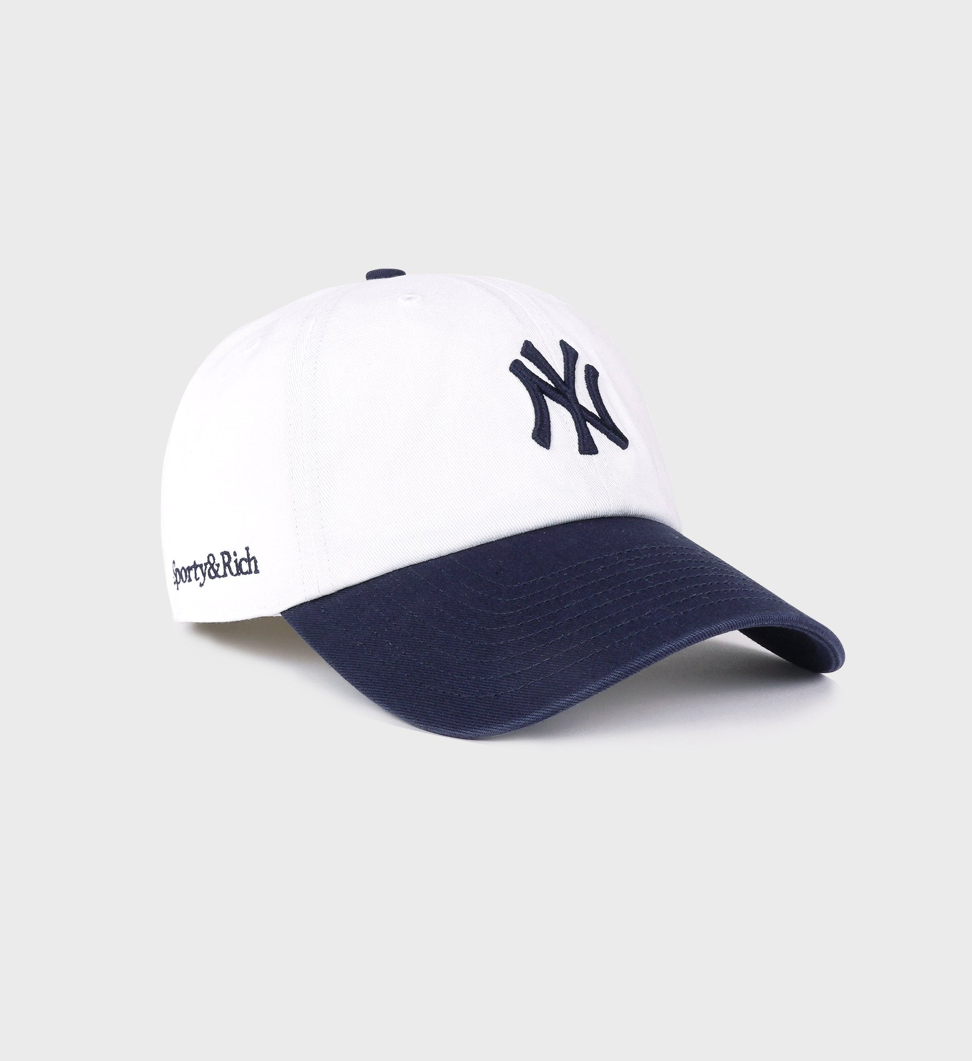 Casquette Yankees Serif en tissu - White & Dark Navy