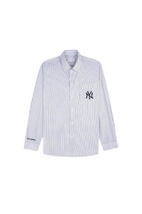 Chemise oversize à rayures - Navy Striped