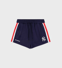 Yankees Serif Roller Short - Navy & White & Red
