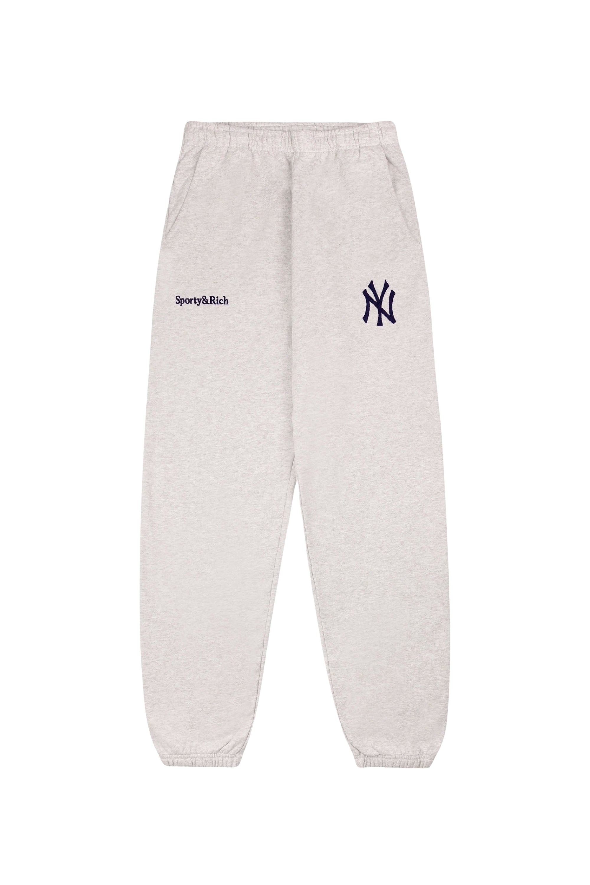 Yankees Serif printed sweatpants - Heather Gray