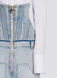 Jean boyfriend vintage - Bleu Jean Clair