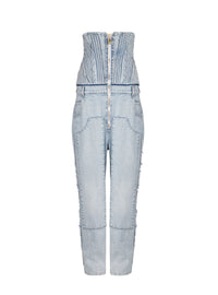 Jean boyfriend vintage - Bleu Jean Clair