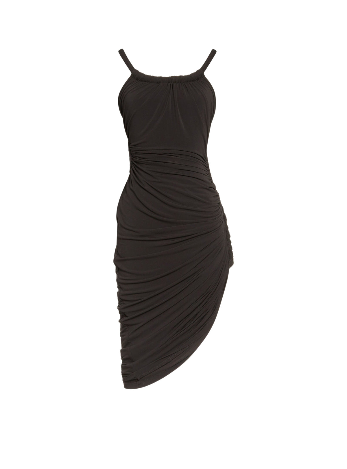 Midi jersey dress - Black