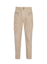 Relaxed-Fit Cargo Trousers - Khaki