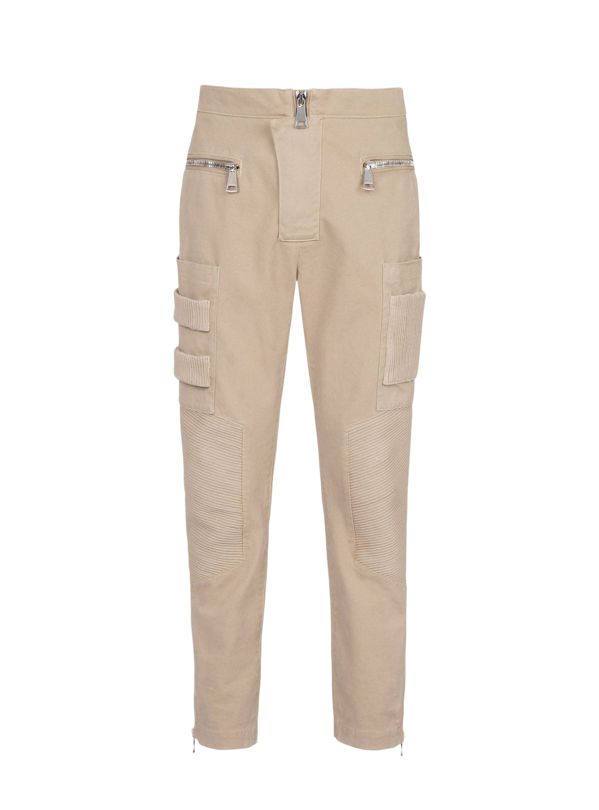 Relaxed-Fit Cargo Trousers - Khaki