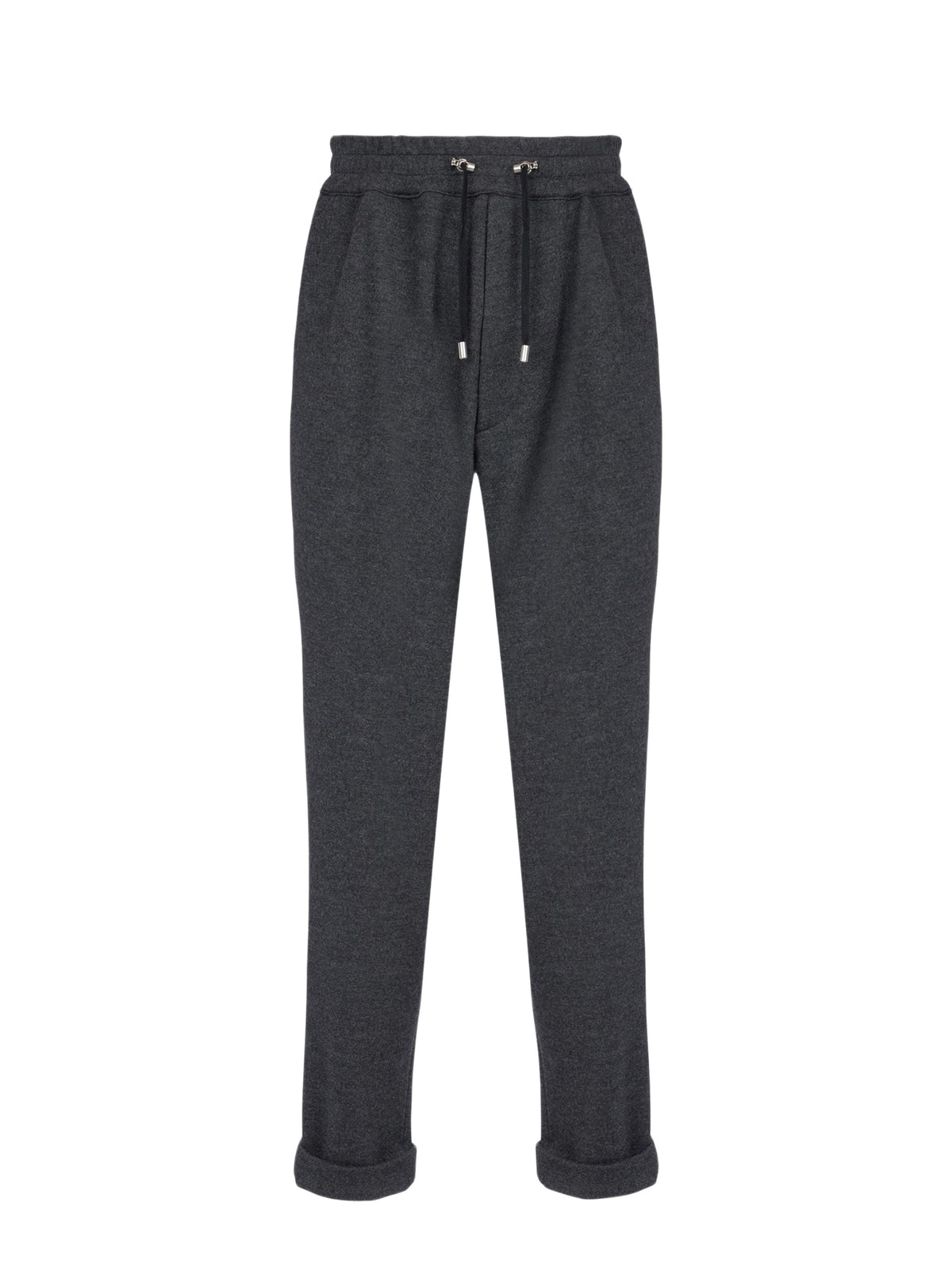 Pantalon en laine - Gris Foncé