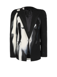 Blazer à imprimé corps - Noir & Blanc