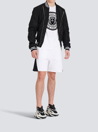 T-shirt floqué logo - Blanc & Noir