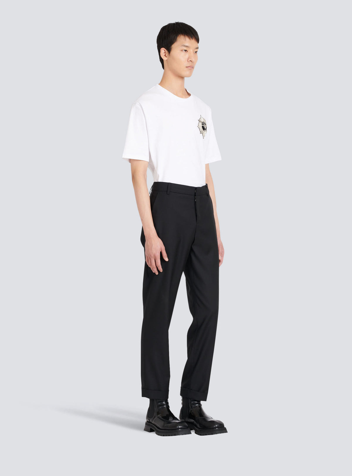 Pantalon en laine - Noir