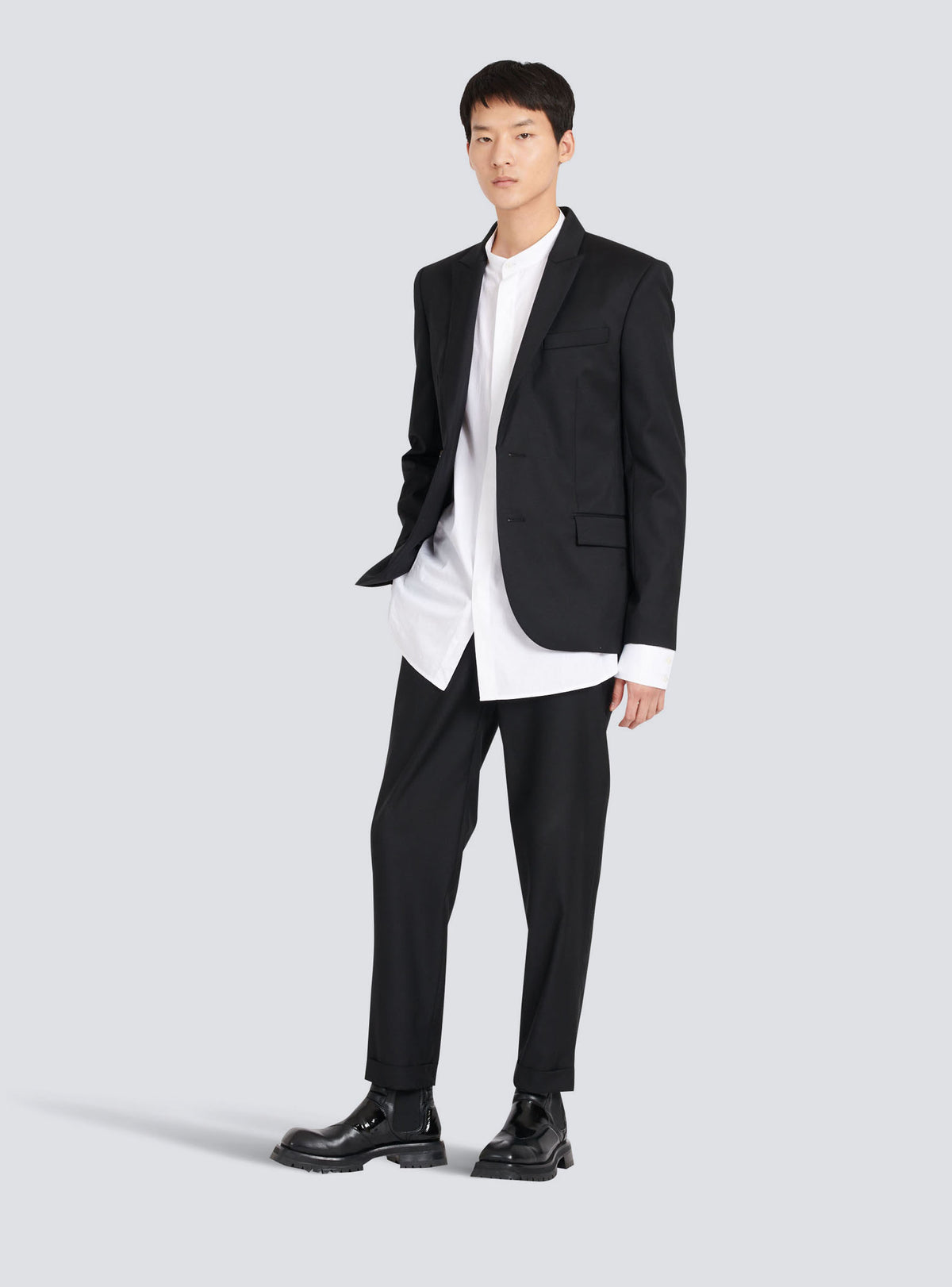 Pantalon en laine - Noir