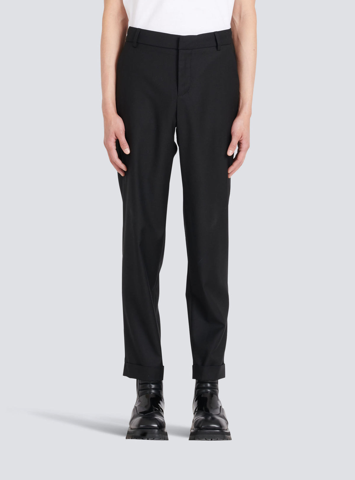 Pantalon en laine - Noir
