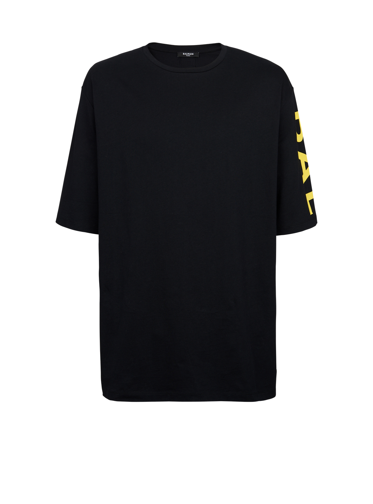 T-shirt à motif oversize - Noir & Jaune