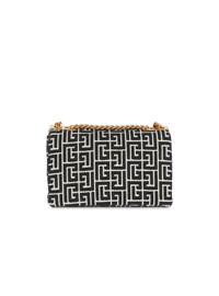 Sac 1945 soft petit modèle en jacquard monogramme - Ivoire & Noir
