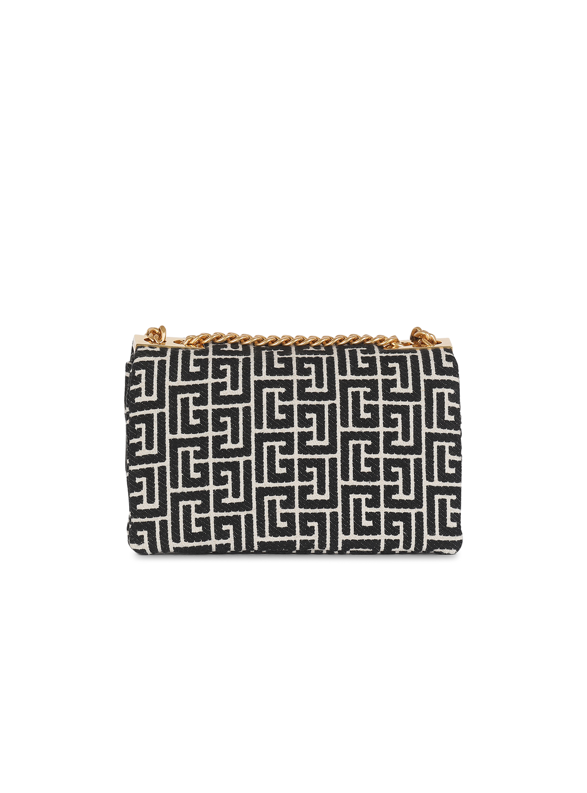 Sac 1945 soft petit modèle en jacquard monogramme - Ivoire & Noir
