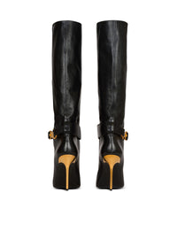 Bottes Robin en cuir - Noir