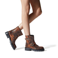 Youth Ii boots in leather - Cuoio