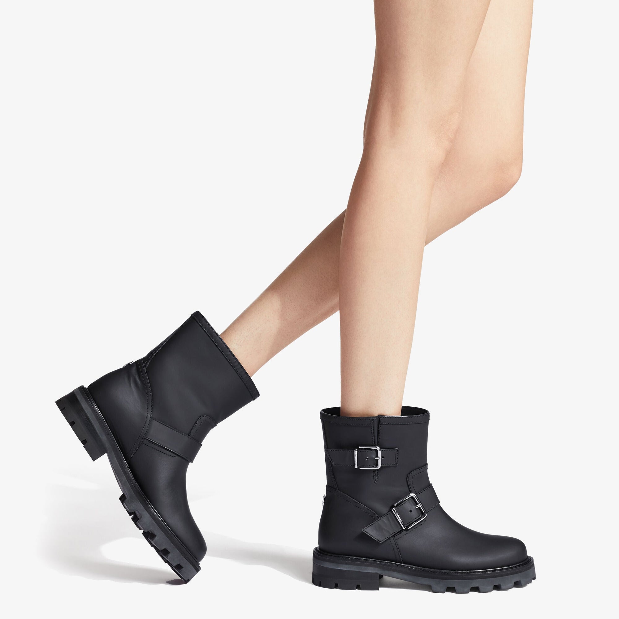 Youth Ii boots in leather - Black